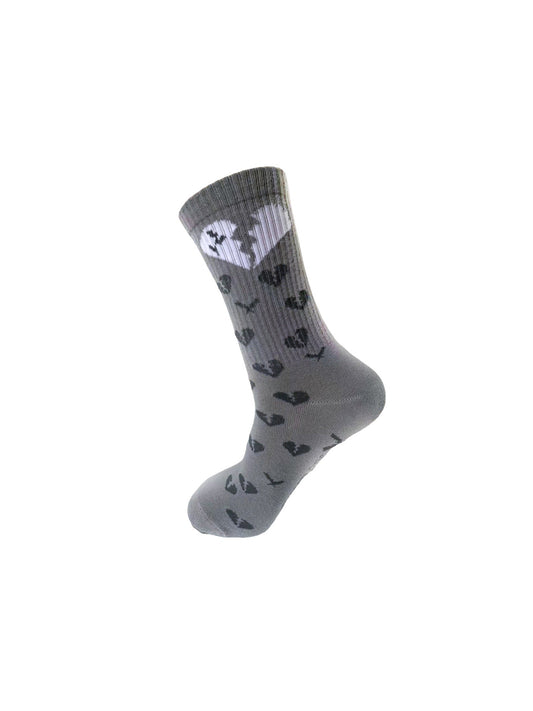 Perseverance Logo Socks - Grey