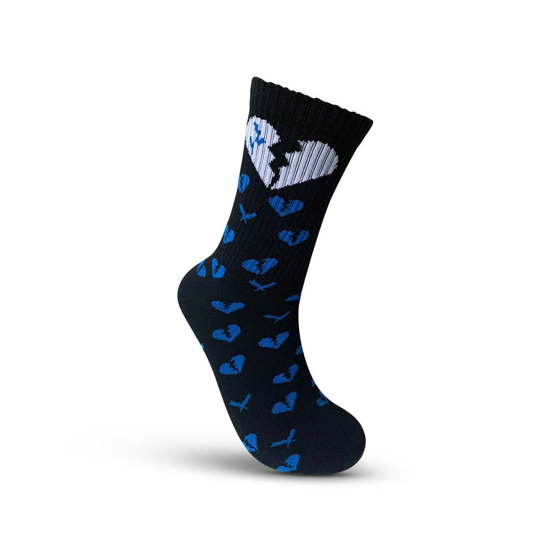 Perseverance Logo Socks - Blue