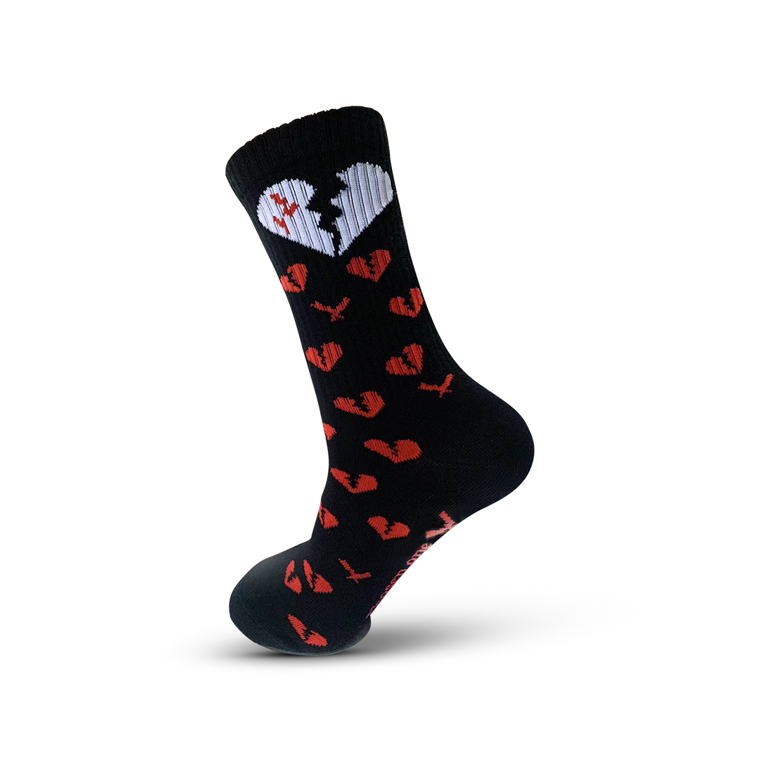 Perseverance Logo Socks - Red