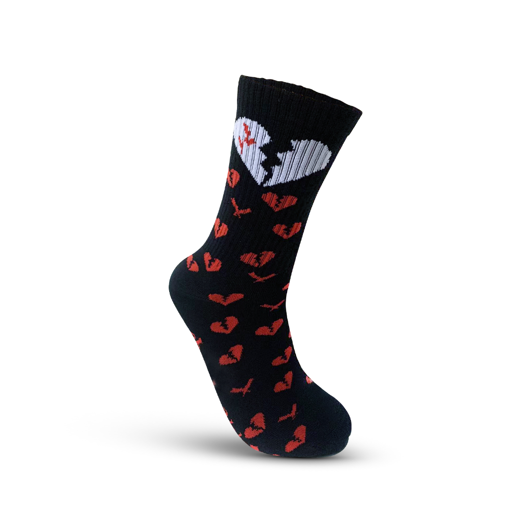 Perseverance Logo Socks - Red