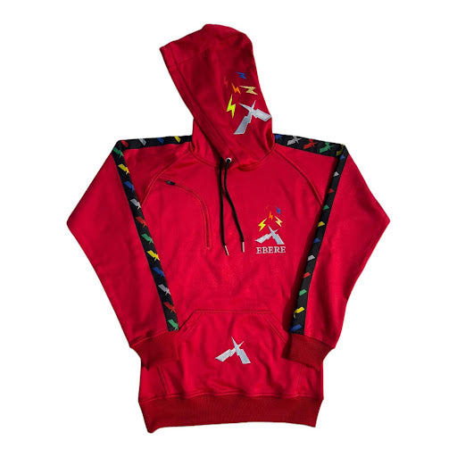 Crimson Energy Red Hoodie