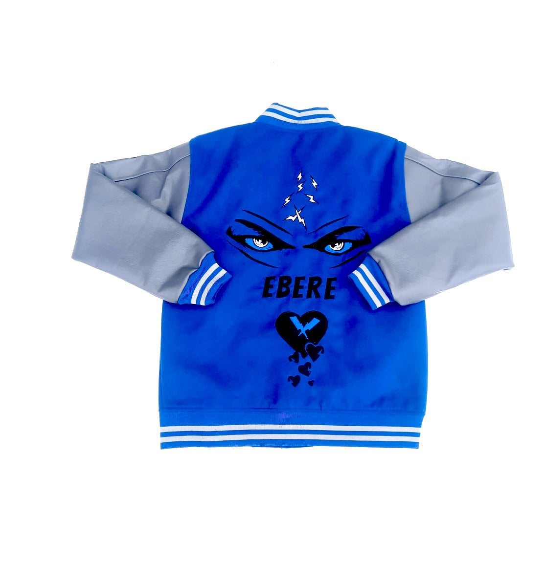 Blessings Blue Letterman Jacket